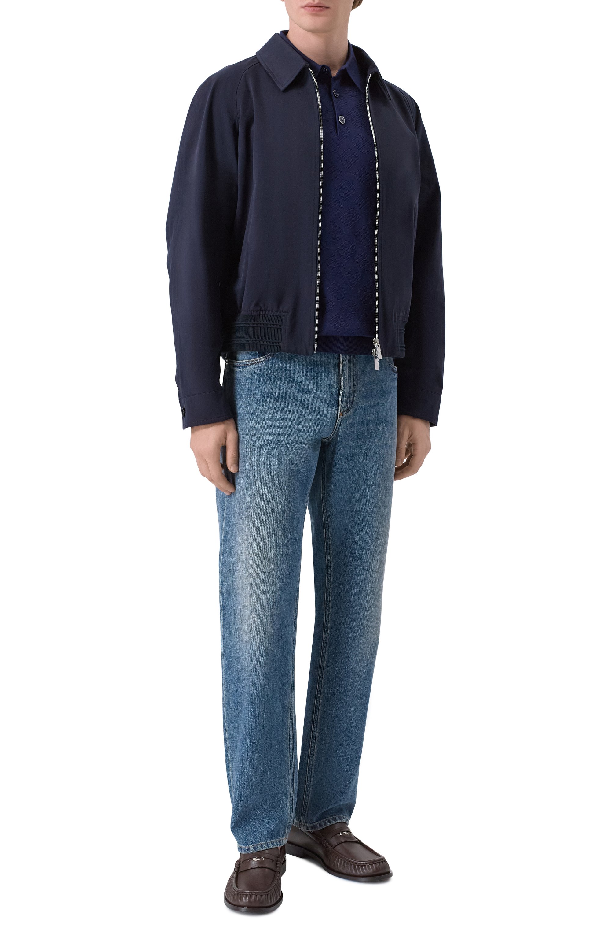 Кожаные пенни-лоферы cadet BURBERRY, арт. 8118752, фото 2