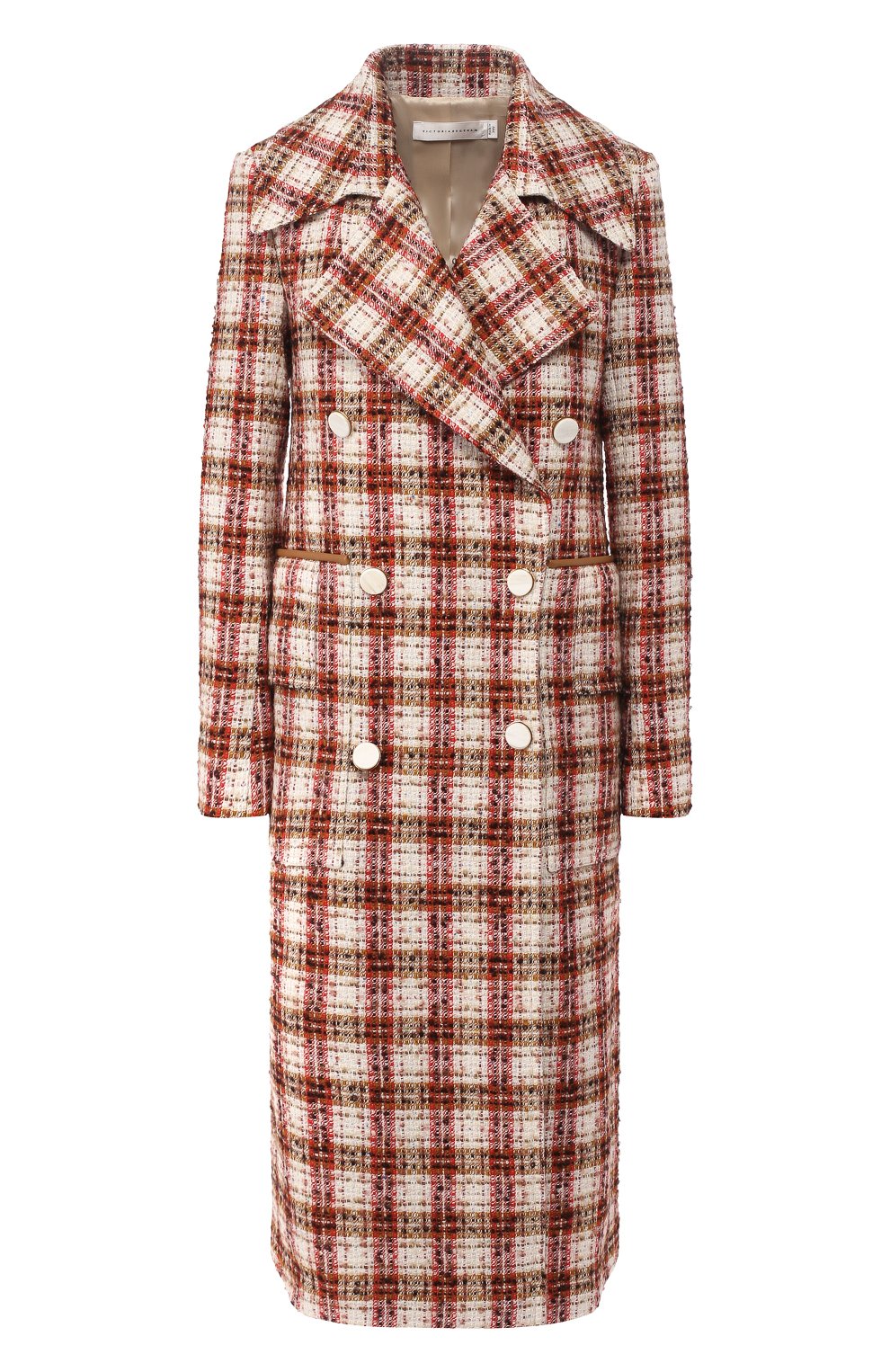 Пальто из смеси шерсти и хлопка VICTORIA BECKHAM, арт. 1120WCT000643A, фото 1
