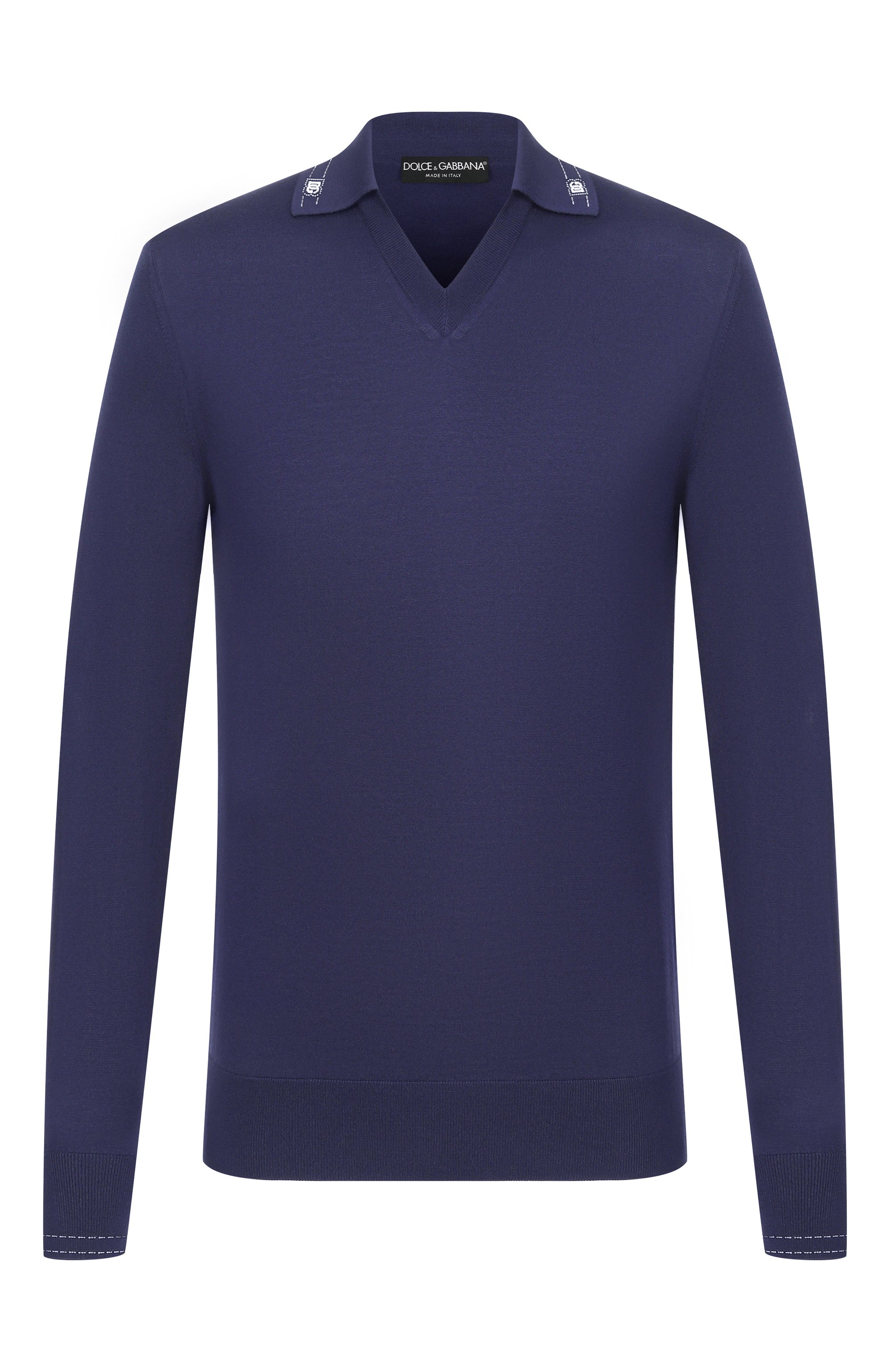 Шелковое поло DOLCE & GABBANA, арт. GXZBAT/JBS0I, фото 1