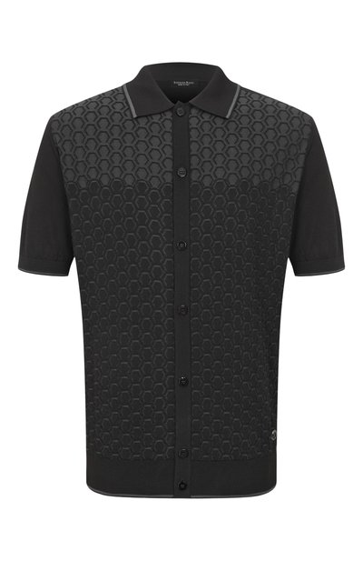 Мужская рубашка из шелка и хлопка STEFANO RICCI, арт. K818109PAM/F26175_001