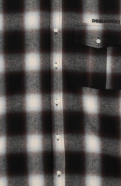 Хлопковая рубашка DSQUARED2, арт. DQ3075/D0AED, фото 3