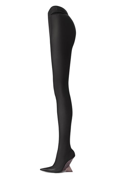 Текстильные ботфорты cheopissima 105 THE ATTICO, арт. 246WSH00802/PAA066PH, фото 4