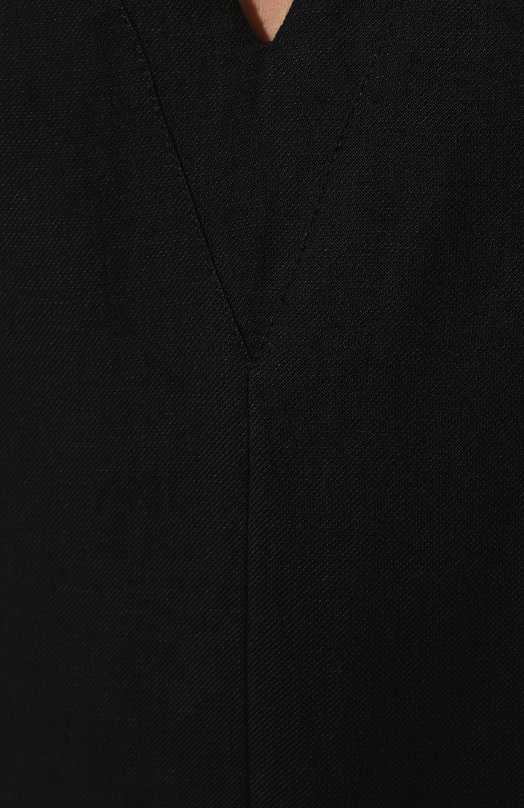 Платье из вискозы и льна Brunello Cucinelli MH126A4812 Чёрный  MH126A4812 Фото 5