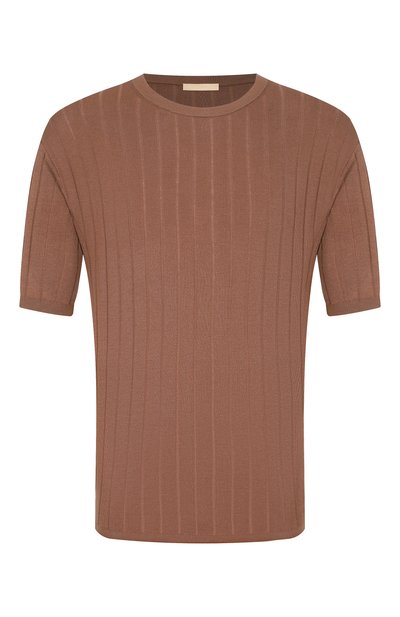 Мужской джемпер из шелка и хлопка 12 STOREEZ, арт. 138259