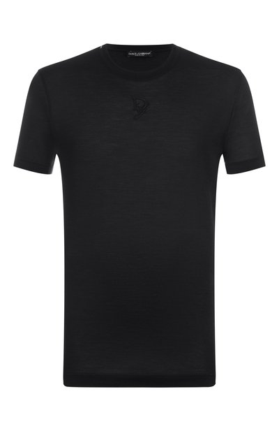Мужская шелковая футболка DOLCE & GABBANA, арт. G8RN8Z/FU75F