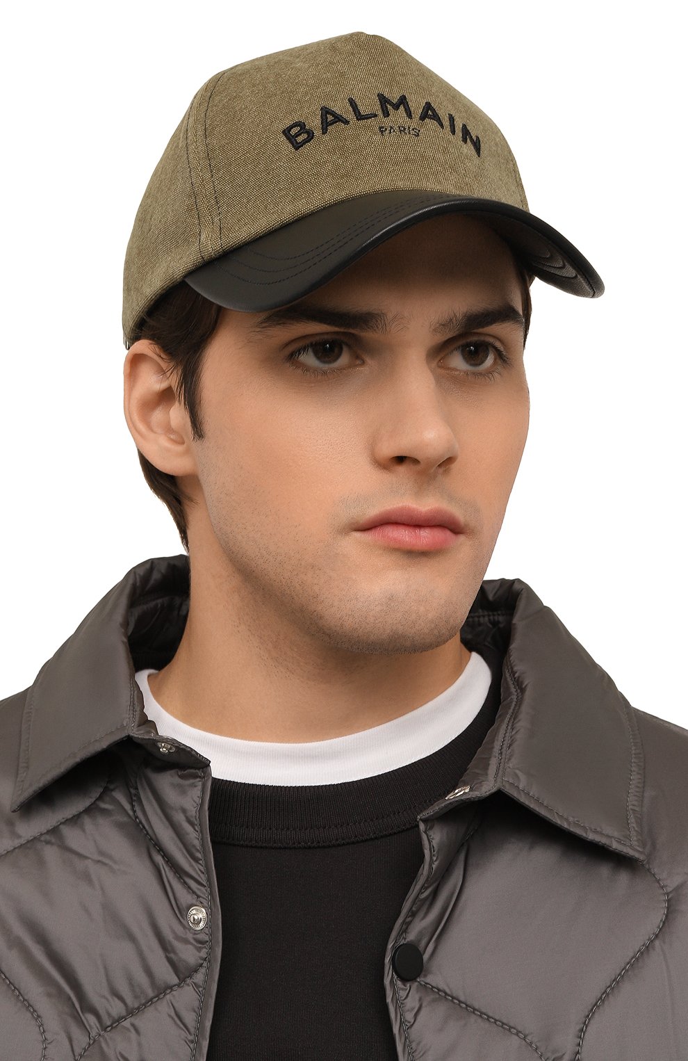 Хлопковая бейсболка BALMAIN, арт. CH1XA015/MB38, фото 2