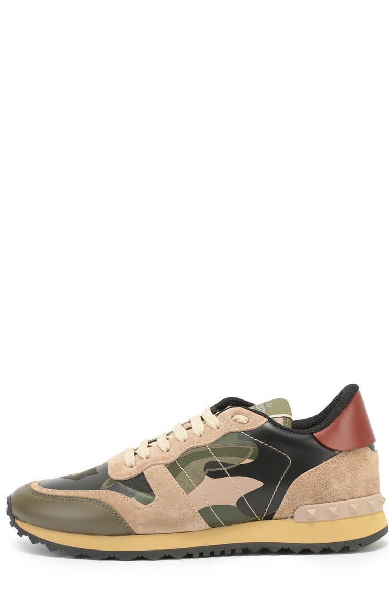 Комбинированные кроссовки camouflage VALENTINO, арт. ZW2S0291/TCC, фото 1