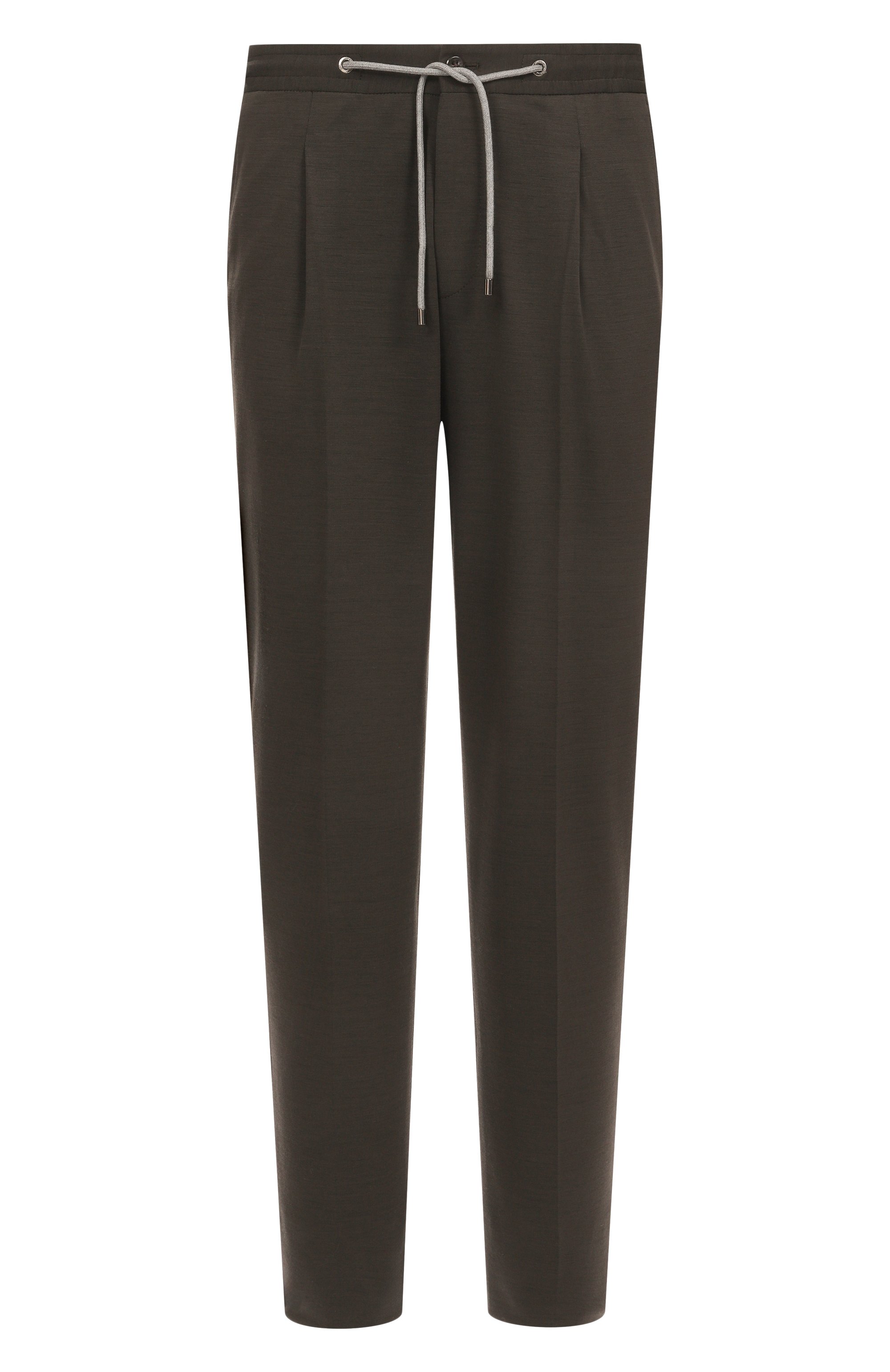 Брюки из шерсти и хлопка CORNELIANI, арт. 254L19-2518800, фото 1