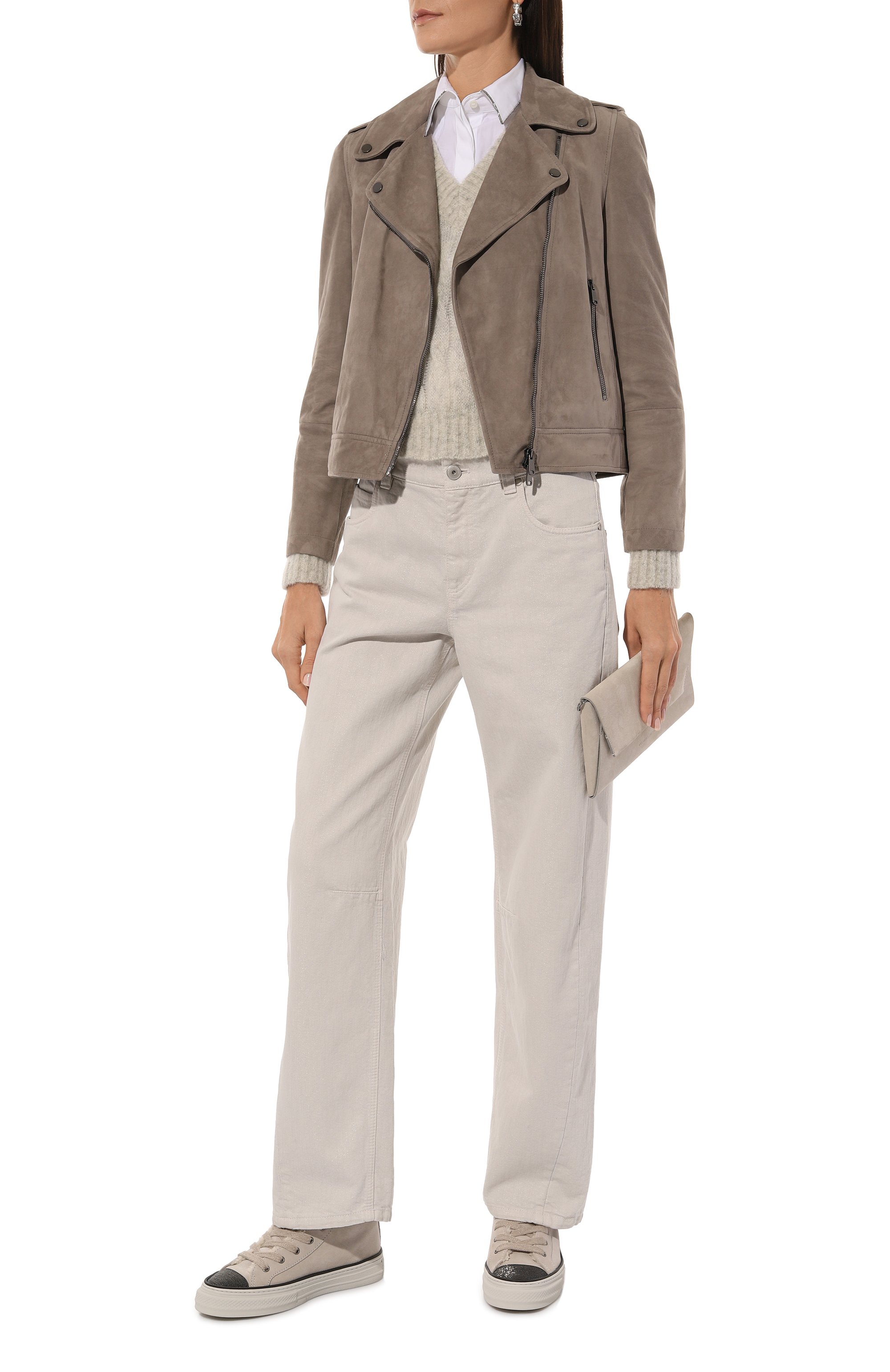 Замшевая куртка BRUNELLO CUCINELLI, арт. M0PCL2873, фото 2