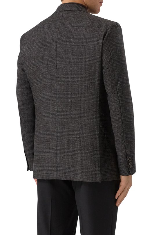 Пиджак из шерсти и кашемира Corneliani 266008-2616303 Серый  266008-2616303 Фото 6