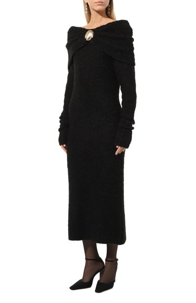 Шерстяное платье GIUSEPPE DI MORABITO, арт. 03FWKND331 03380, фото 3