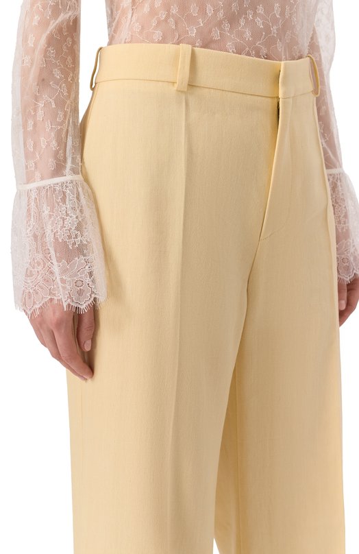 Брюки Chloé CH25UPA15434 Бежевый  CH25UPA15434 Фото 5