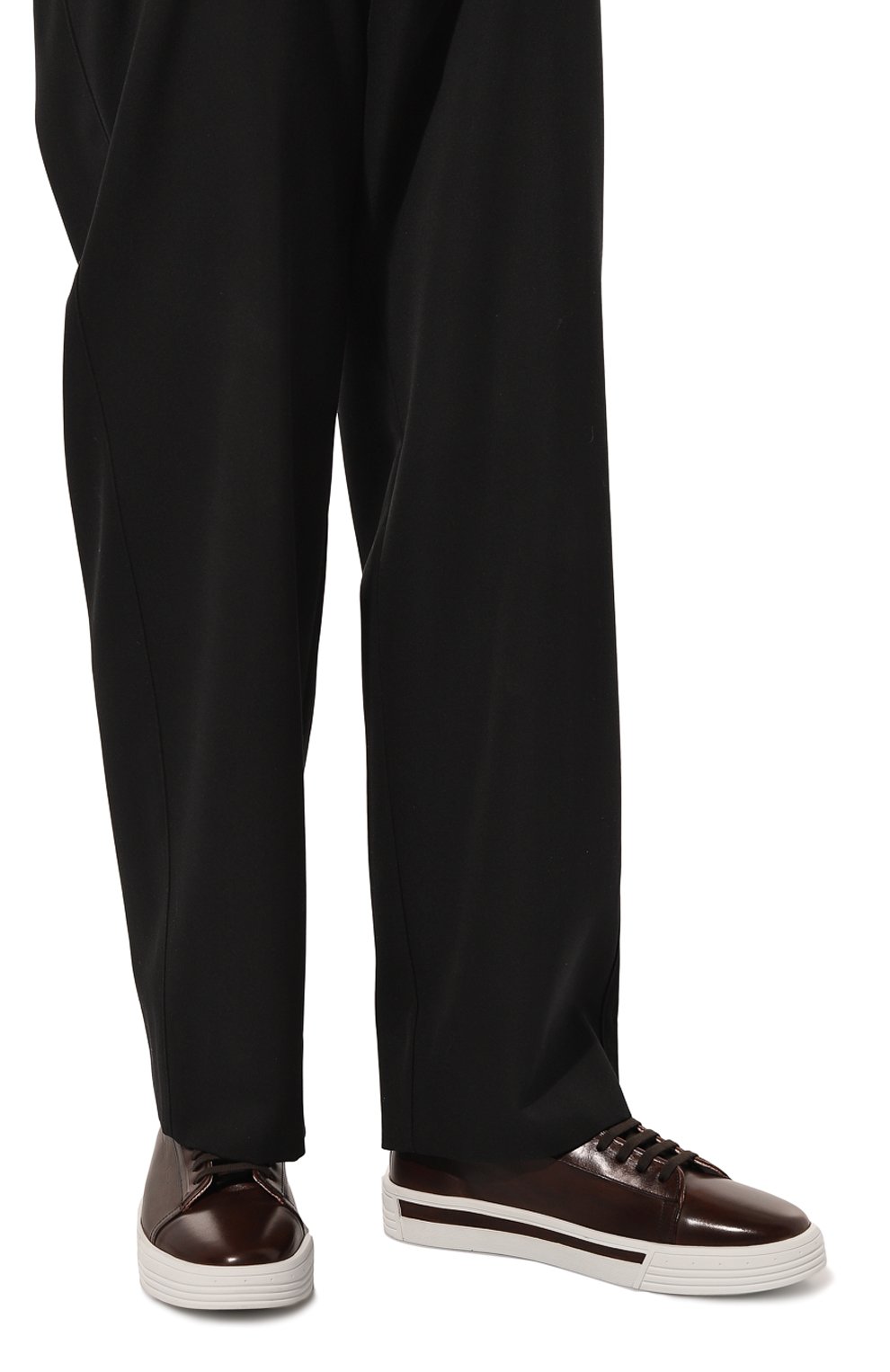 Кожаные кеды STEFANO RICCI, арт. UE23G6396/VT, фото 3