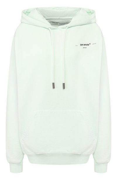 Хлопковое худи OFF-WHITE, арт. 0WBB035R200030393110, фото 1