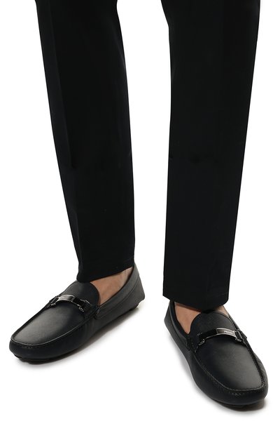 Кожаные мокасины PRADA, арт. 2DD159-053-F0216-U00I, фото 3