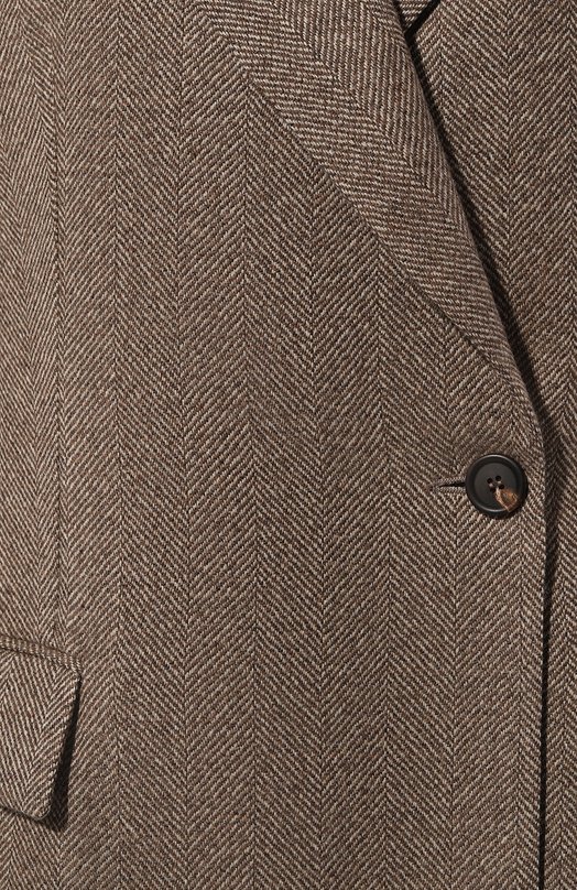 Шерстяной жакет Brunello Cucinelli MB1317163 Бежевый  MB1317163 Фото 5
