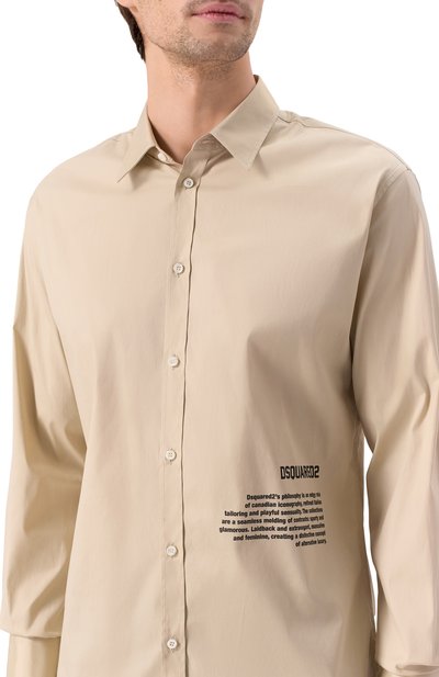 Хлопковая рубашка DSQUARED2, арт. S74DM0914/S44131, фото 5