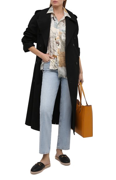 Кожаные сабо GUCCI, арт. 645757/17T40, фото 2