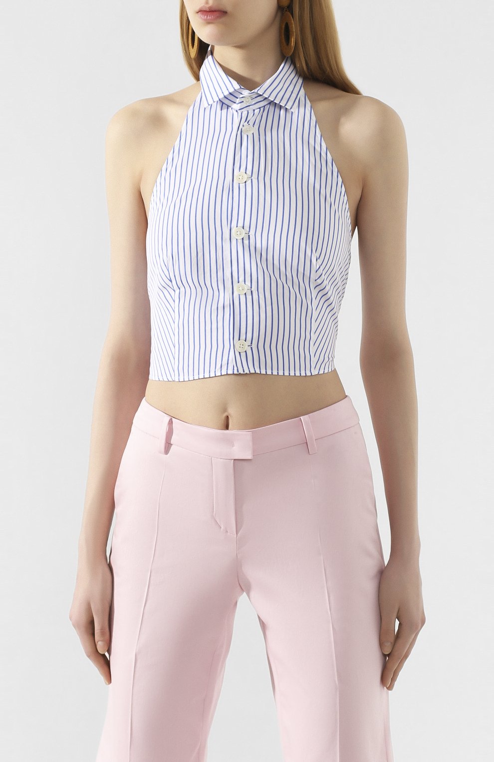 Хлопковый топ POLO RALPH LAUREN, арт. 211792557, фото 3