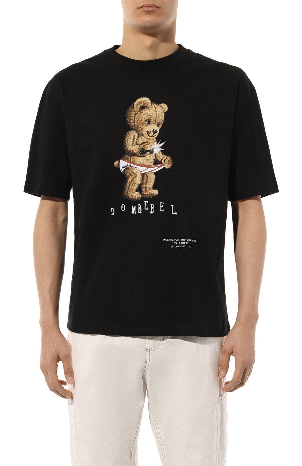 Хлопковая футболка DOMREBEL, арт. SNAPSH0T/T-SHIRT, фото 3