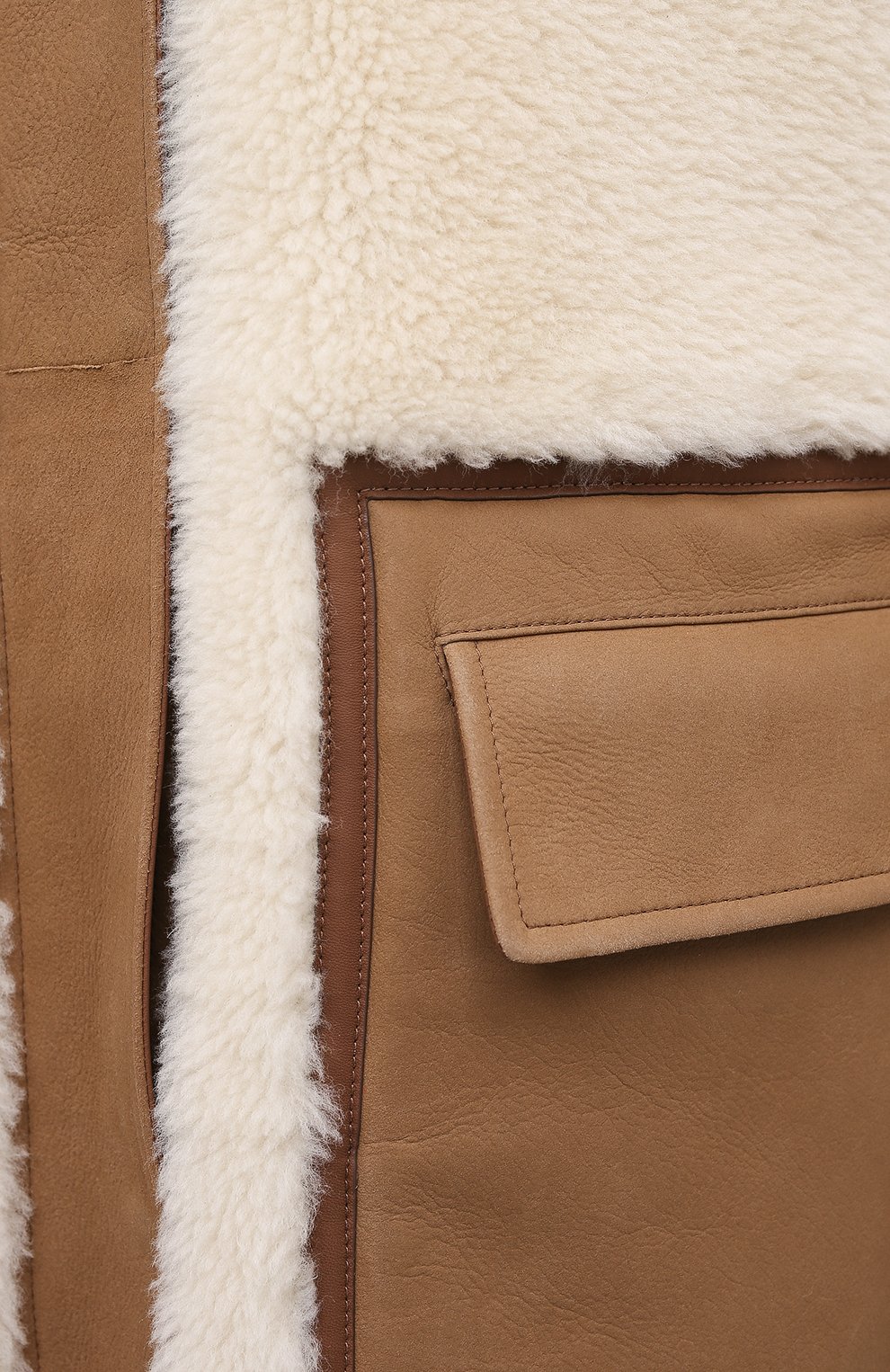 Дубленка LORO PIANA бежевого цвета по цене 1095000 руб., арт. FAL2392, фото 5 Дубленка LORO PIANA, арт. FAL2392, фото 5