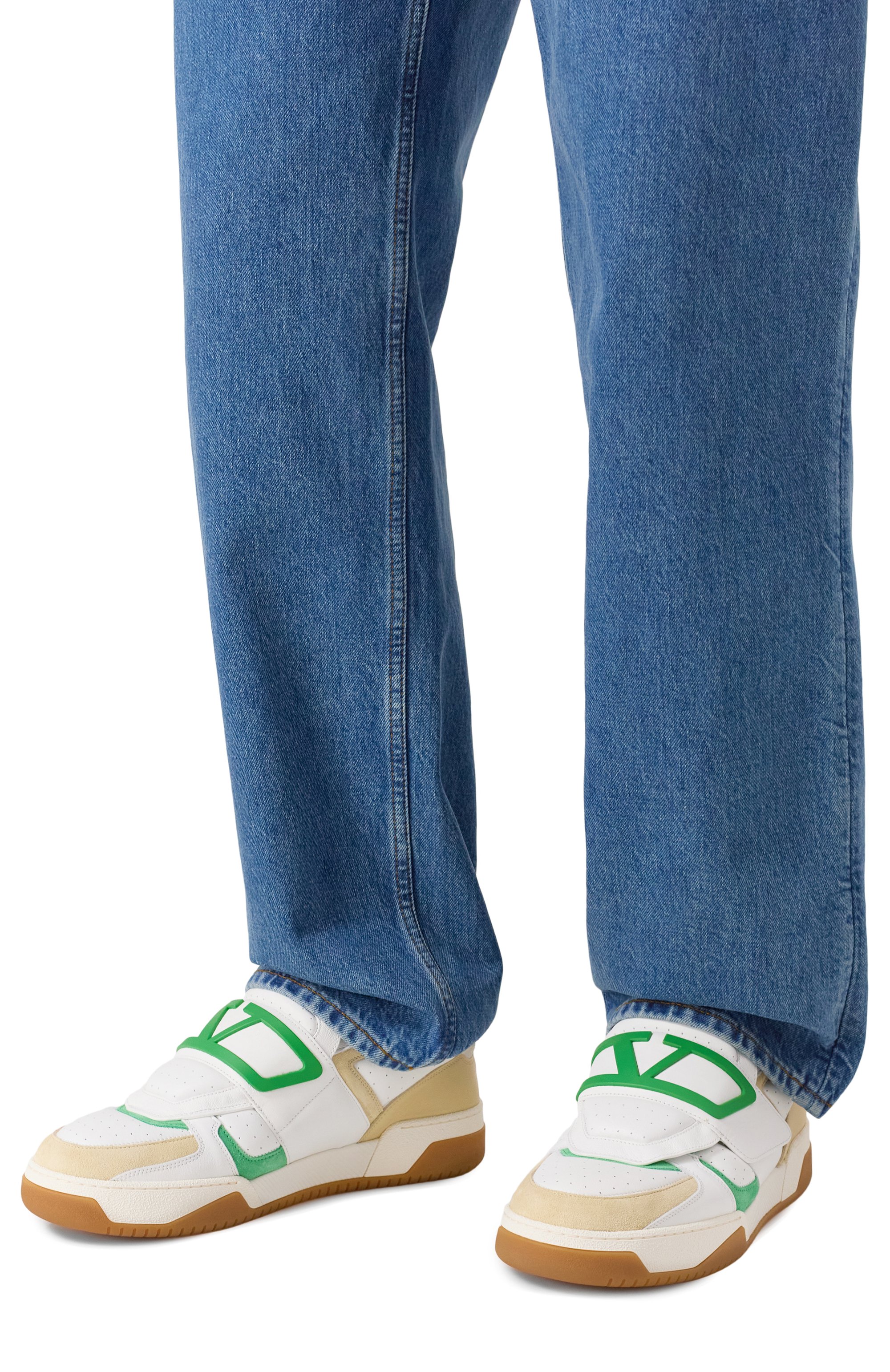 Кожаные кеды joie de jouer VALENTINO, арт. 7Y2S0L36/CJJ, фото 3