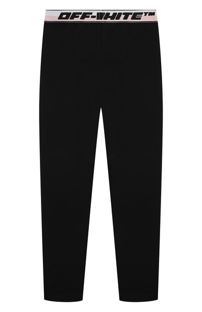 Хлопковые легинсы OFF-WHITE, арт. 0GCD003C99JER001, фото 2