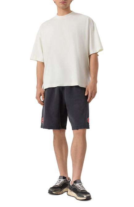 Мужская хлопковая футболка VETEMENTS, арт. UH76TR100I/1000 LIGHT JERSEY