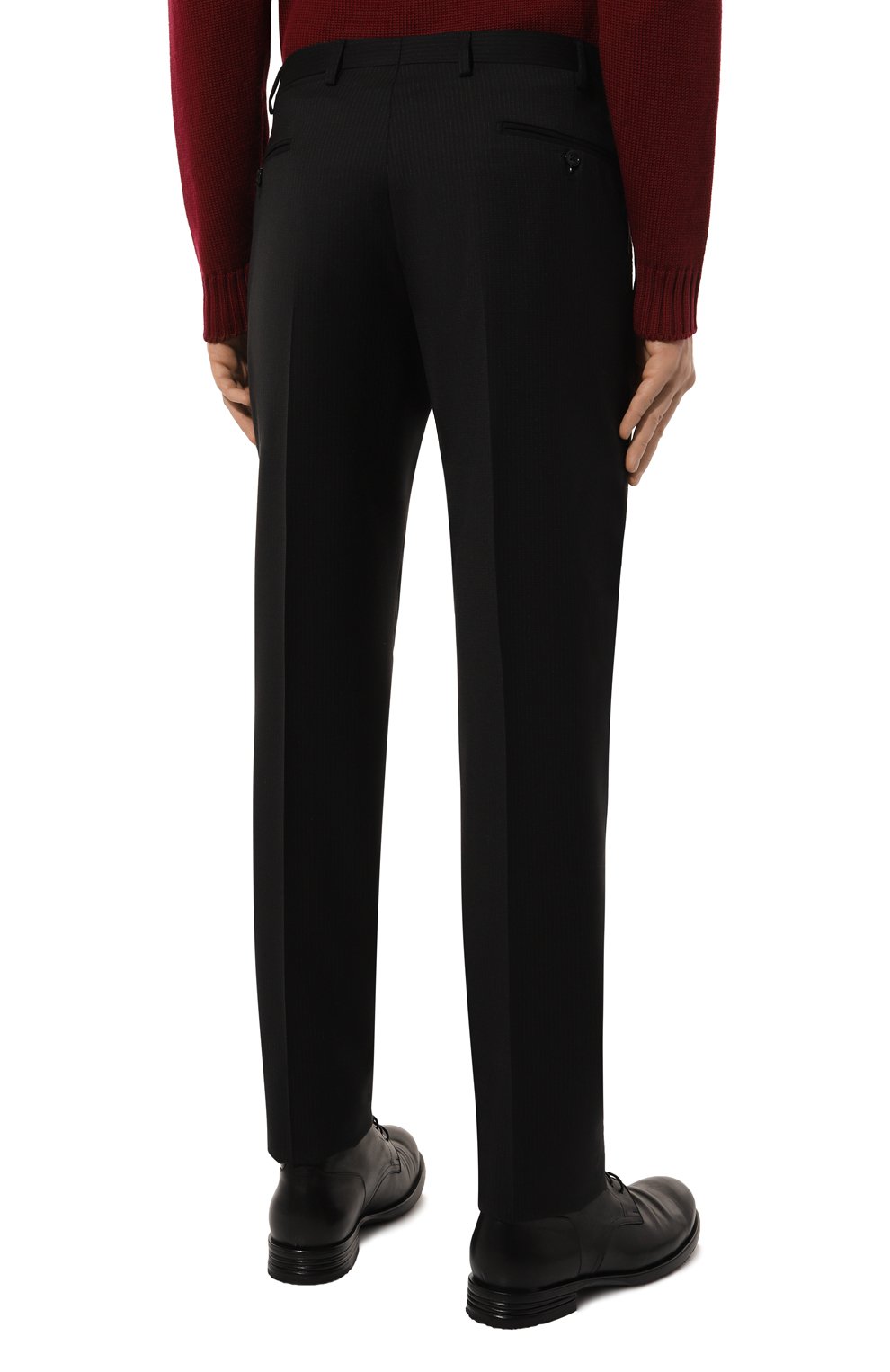 Шерстяные брюки EMPORIO ARMANI, арт. EM000487/TE11038, фото 4