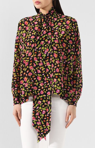 Шелковая блузка BALENCIAGA, арт. 482308/TFL75, фото 3