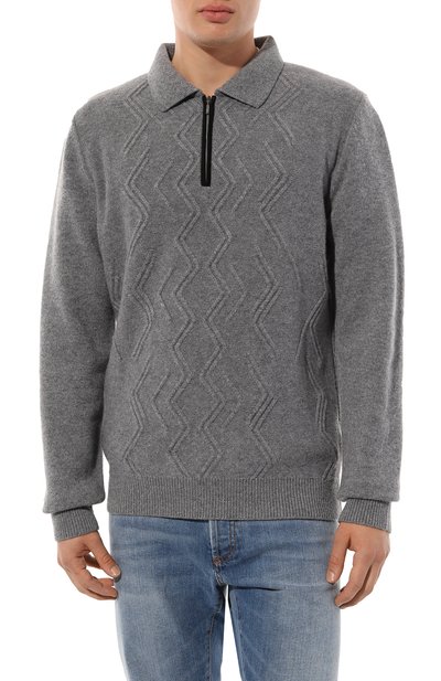 Поло из шерсти и кашемира ZILLI, арт. KZP001M0220VMI000, фото 3