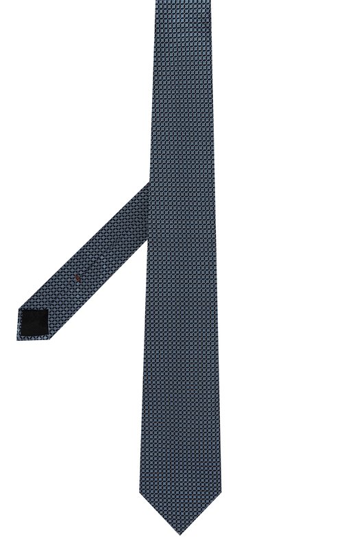 Шелковый галстук Zegna 1P8/Z8D03TA8 Синий  1P8/Z8D03TA8 Фото 3