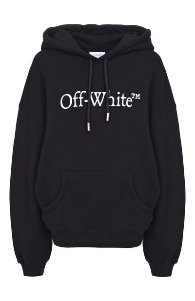 Женский хлопковое худи OFF-WHITE, арт. 0WBB058C99FLE001