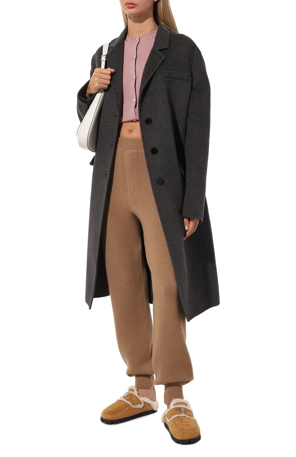 Кашемировые джоггеры PRADA, арт. 22221-1YMG-F0040-211, фото 2