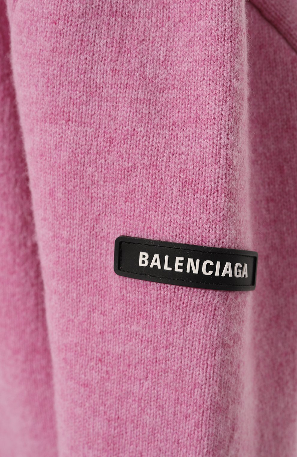 Шерстяной свитер BALENCIAGA розового цвета по цене 193500 руб., арт. 769297/T1675, фото 5 Шерстяной свитер BALENCIAGA, арт. 769297/T1675, фото 5