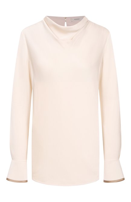 Женский блузка из вискозы и шелка AGNONA, арт. TT1002E/U5073E