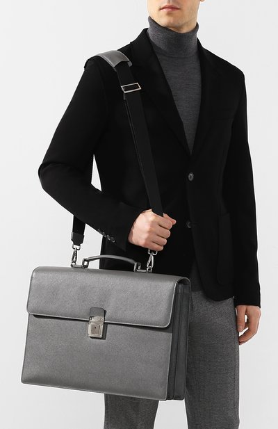 Кожаный портфель evoluzione SERAPIAN, арт. SEV0EMLL5971M40B, фото 5