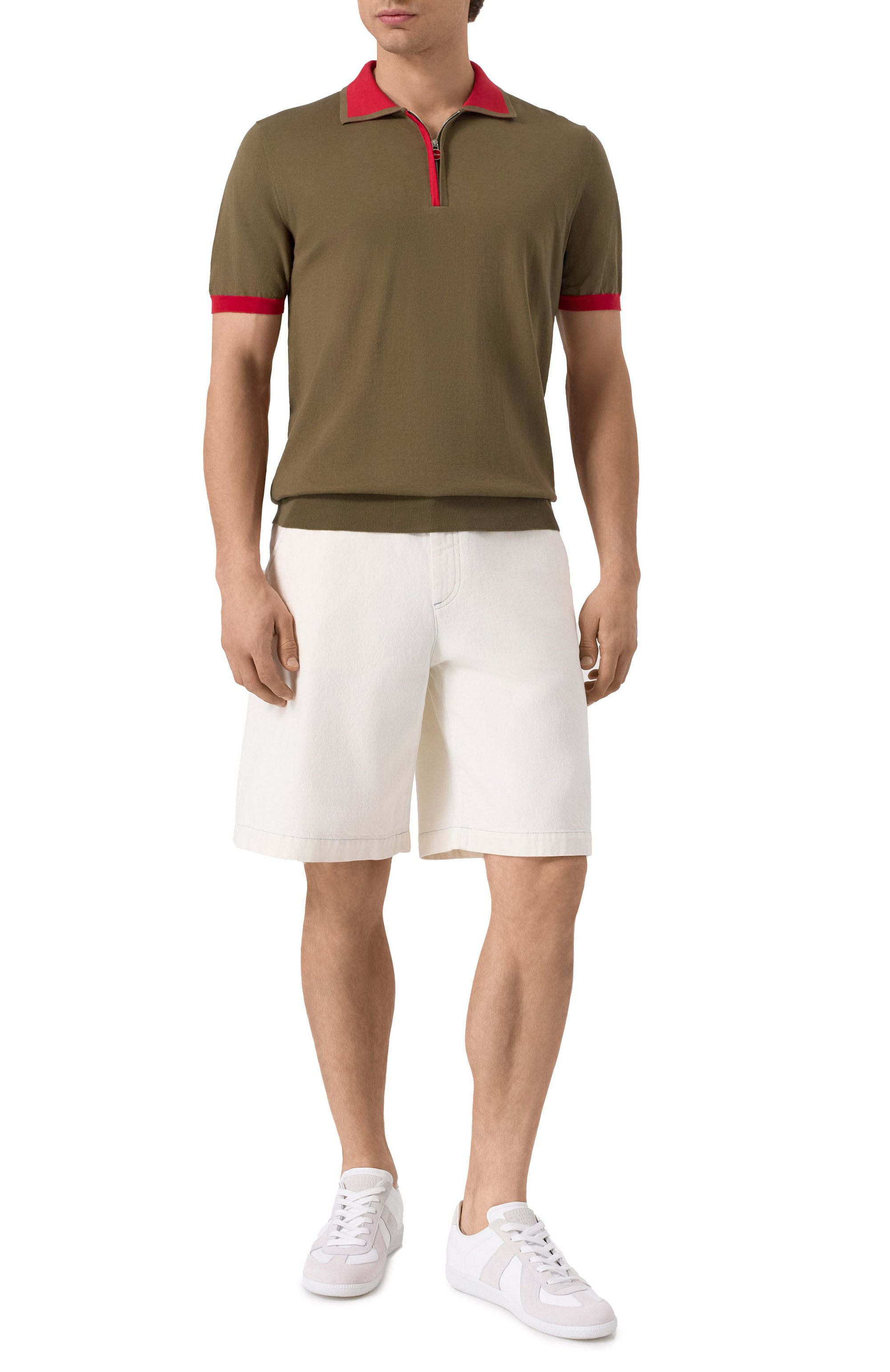 Джинсовые шорты KITON, арт. UPKN077K0754F03, фото 2