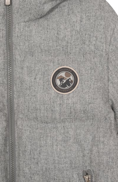 Шерстяной пуховик BRUNELLO CUCINELLI, арт. B038PJ334B, фото 3