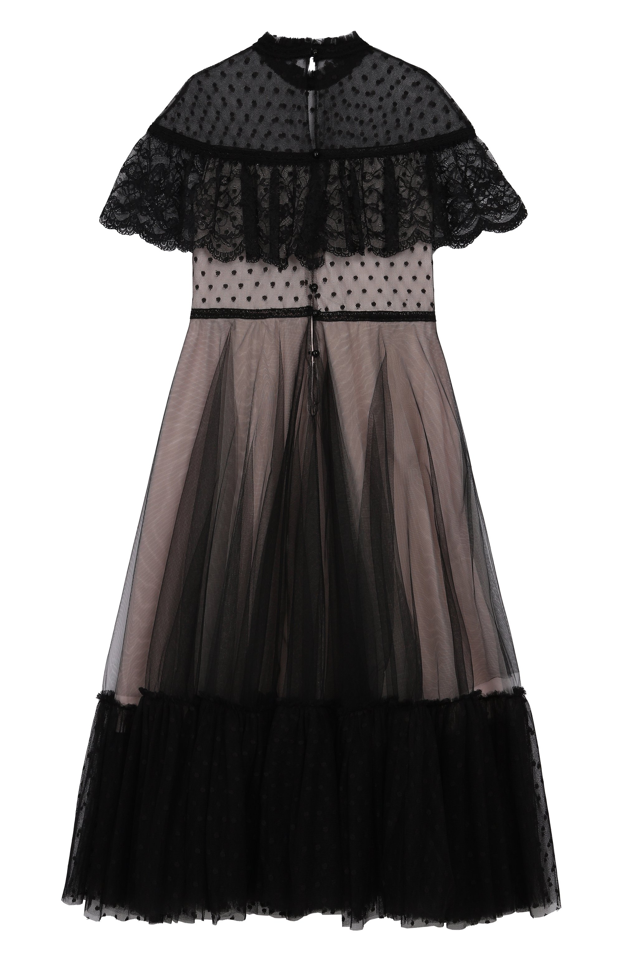 Платье DESIGNERS CAT черного цвета по цене 64300 руб., арт. 100000K01001874/MADLEN DRESS/14-16, фото 2 Платье DESIGNERS CAT, арт. 100000K01001874/MADLEN DRESS/14-16, фото 2