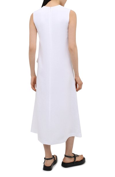 Льняное платье LORO PIANA белого цвета по цене 275000 руб., арт. FAL5886, фото 4 Льняное платье LORO PIANA, арт. FAL5886, фото 4