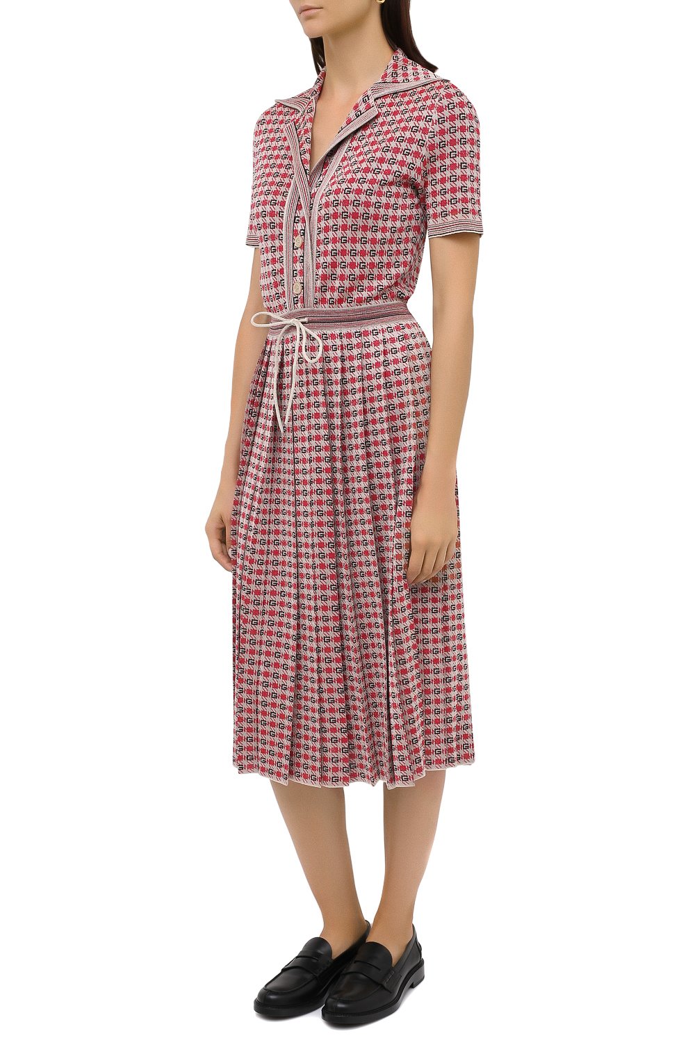 Платье из вискозы GUCCI, арт. 629428/XKBBY, фото 3