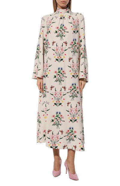 Платье из вискозы GIAMBATTISTA VALLI, арт. 24FWSVTE5012-C4PRI, фото 3
