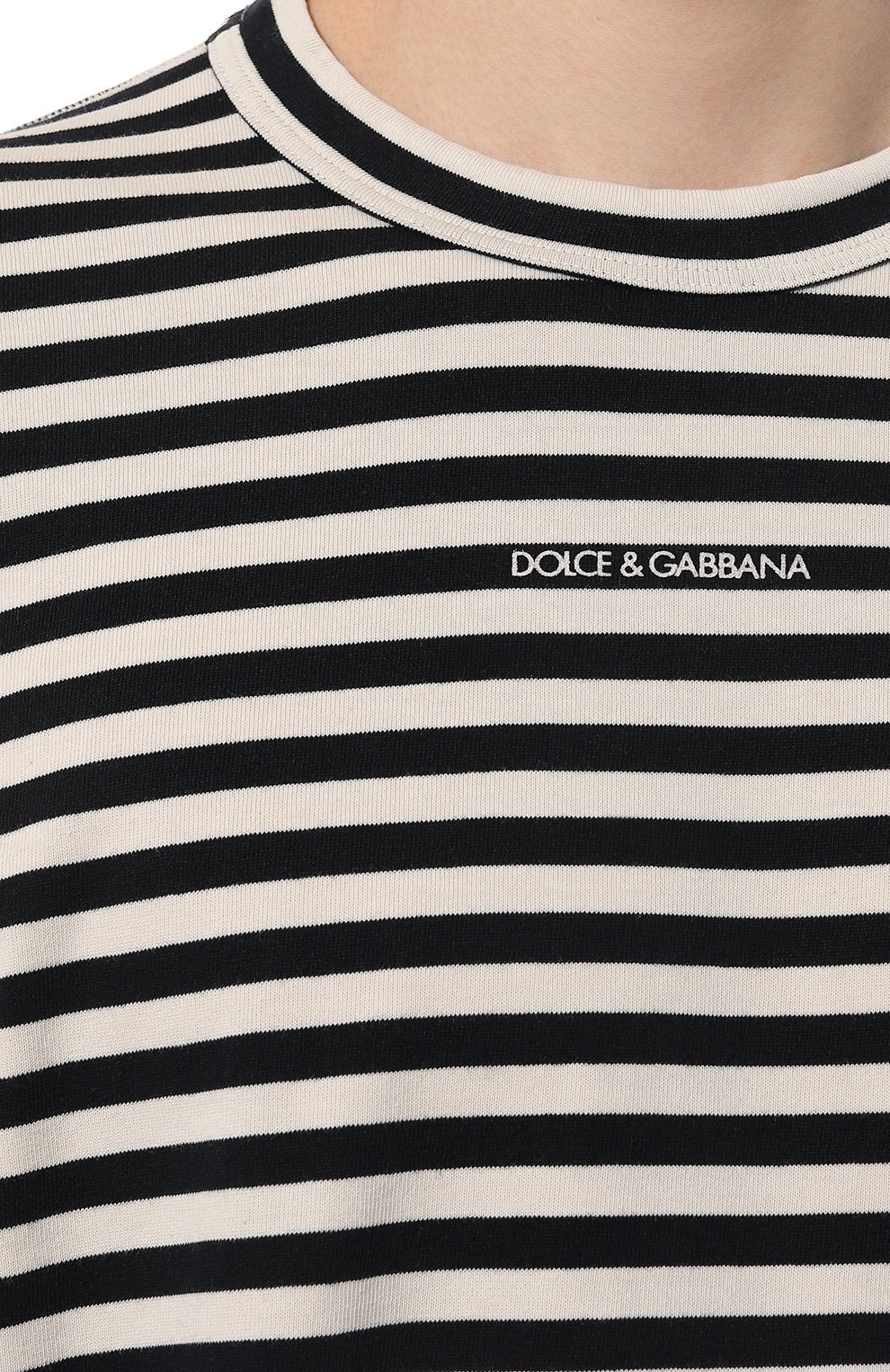 Хлопковый лонгслив DOLCE & GABBANA, арт. G8RK8T/G7K3P, фото 5