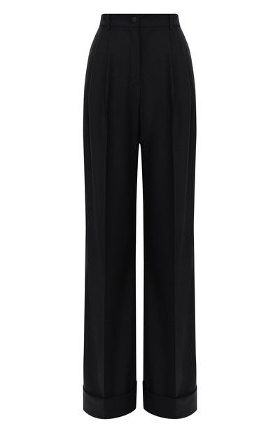 Женские шерстяные брюки DOLCE & GABBANA, арт. FTBMPT/FUCEG
