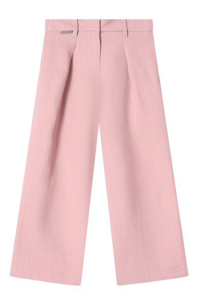 Брюки из вискозы и льна BRUNELLO CUCINELLI, арт. BH126P214A