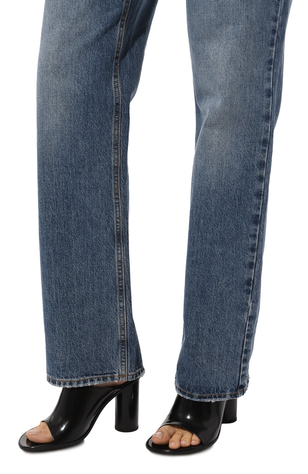 Кожаные мюли BOTTEGA VENETA, арт. 740735V2LR0 1000, фото 3