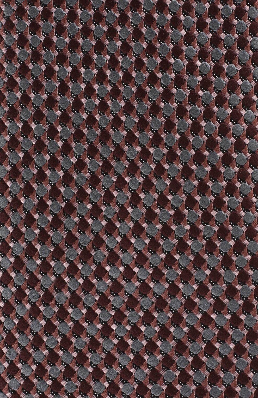 Шелковый галстук с узором BRIONI, арт. 062I00/P7484, фото 3