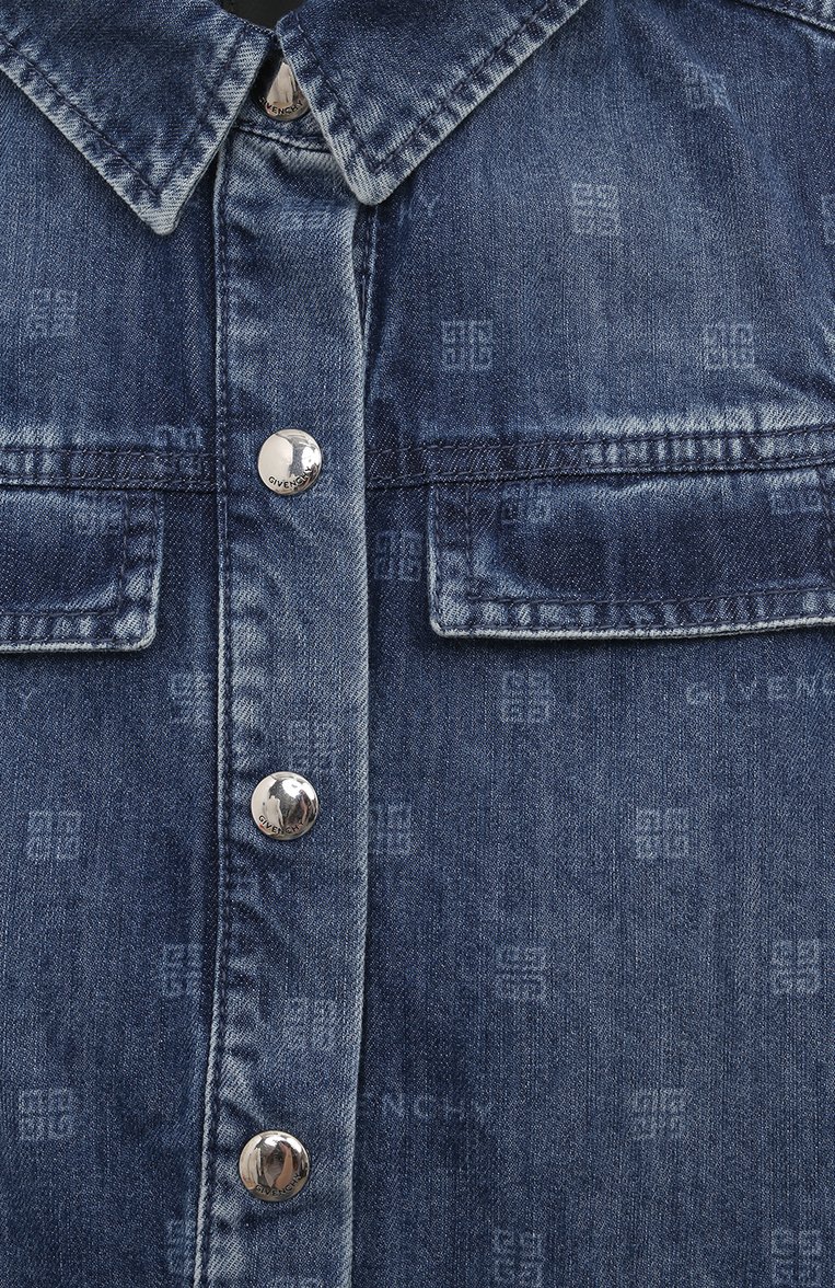 Джинсовое платье-рубашка GIVENCHY, арт. H30059/6A-12A, фото 3