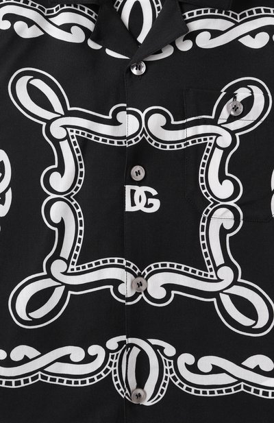 Рубашка из вискозы DOLCE & GABBANA, арт. L43S81/FP8F7/2-6, фото 3